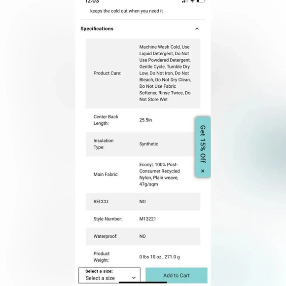 NEW Marmot Avant Featherless Vest-Large - Picture 6 of 9